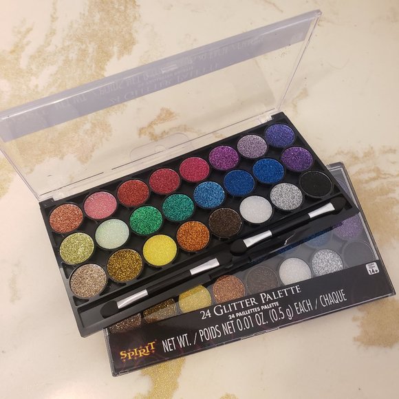 NWT Spirit Halloween 24 GLITTER PALETTE makeup - Picture 9 of 10